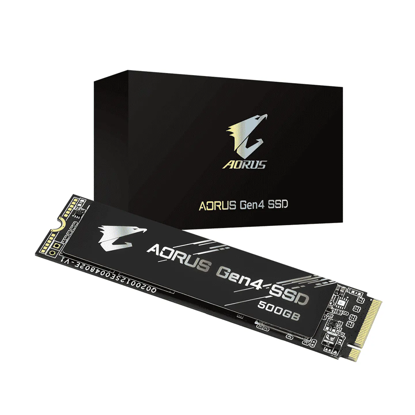 Disco Sólido SSD Gigabyte AORUS Gen4 - 500GB (NVMe, Gen4, 5000/2500 MB/s) 1