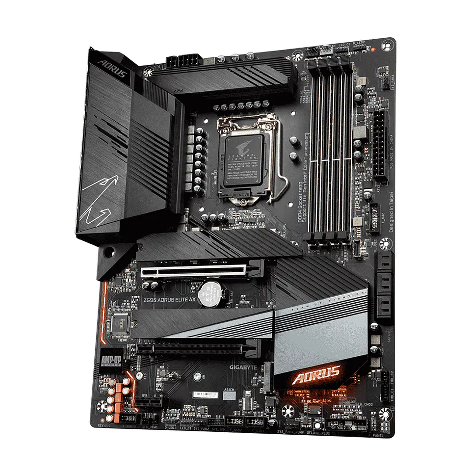 Placa Madre Gigabyte Z590 AORUS ELITE AX (LGA1200, DDR4, M.2, Wi-Fi, ATX) 4
