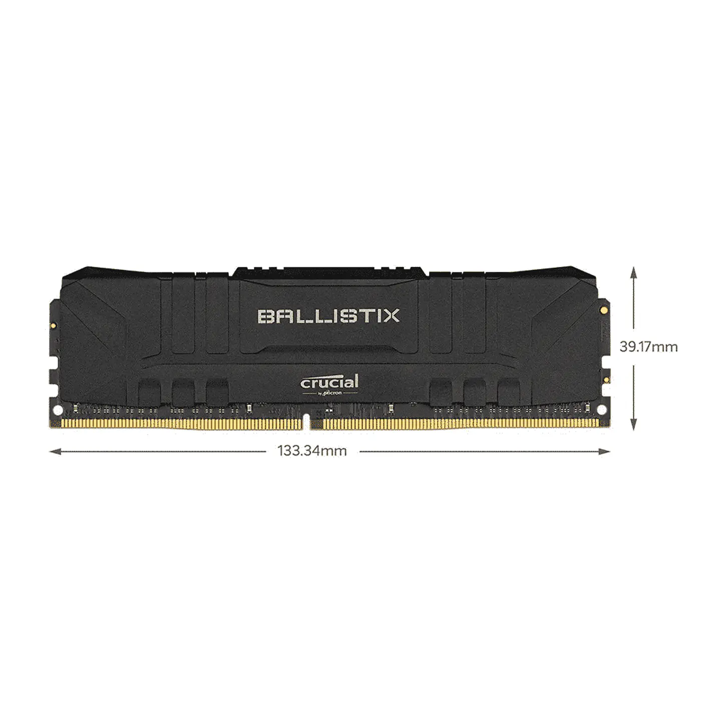 Kit Memoria Ram Crucial Ballistix 16GB (2x 8GB, DDR4, 3200MHz) - Negro 2