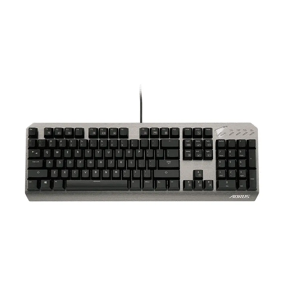 Teclado Mecánico Aorus K7 (Red Switch Cherry Mx, Gris/Negro) - RGB 4