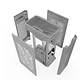 Gabinete Kronos Ophion Mini-ITX, 1 cooler, 3.0 USB - Gris - Miniatura 7