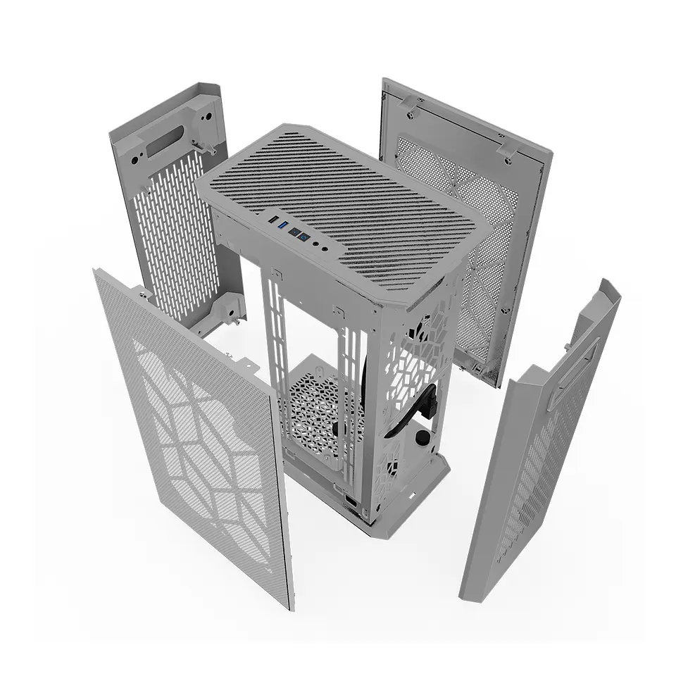 Gabinete Kronos Ophion Mini-ITX, 1 cooler, 3.0 USB - Gris 7