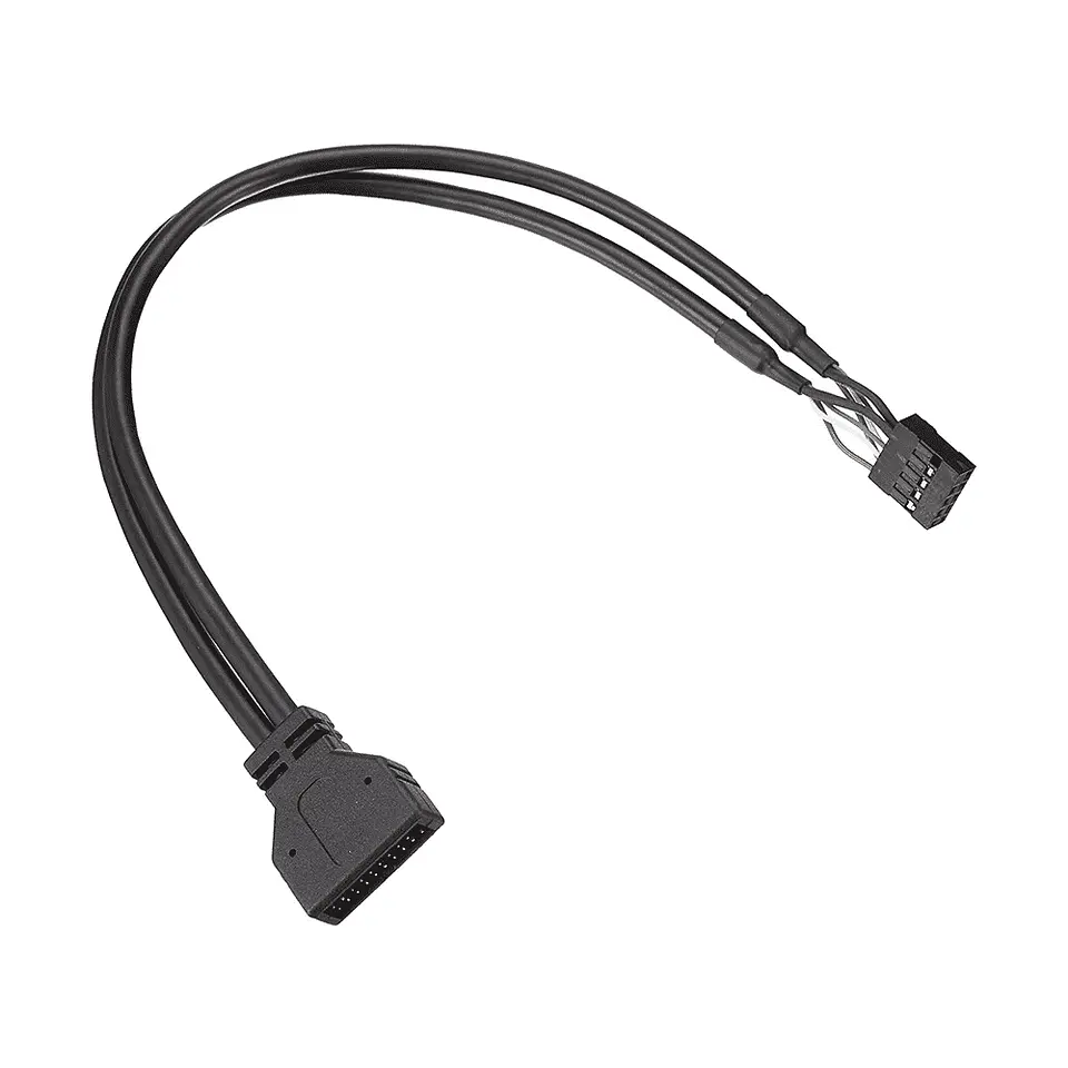 Adaptador USB 2.0 9-Pin a USB 3.0 20-Pin para Placas Madres 2