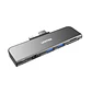 HUB Unitek 6 en 1 para Surface Pro (HDMI, Mini DPort, USB 3.1, MicroSD) - Miniatura 1