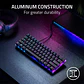 Teclado Razer Huntsman Mini Analog, Switch Analógico RGB, US - Miniatura 6