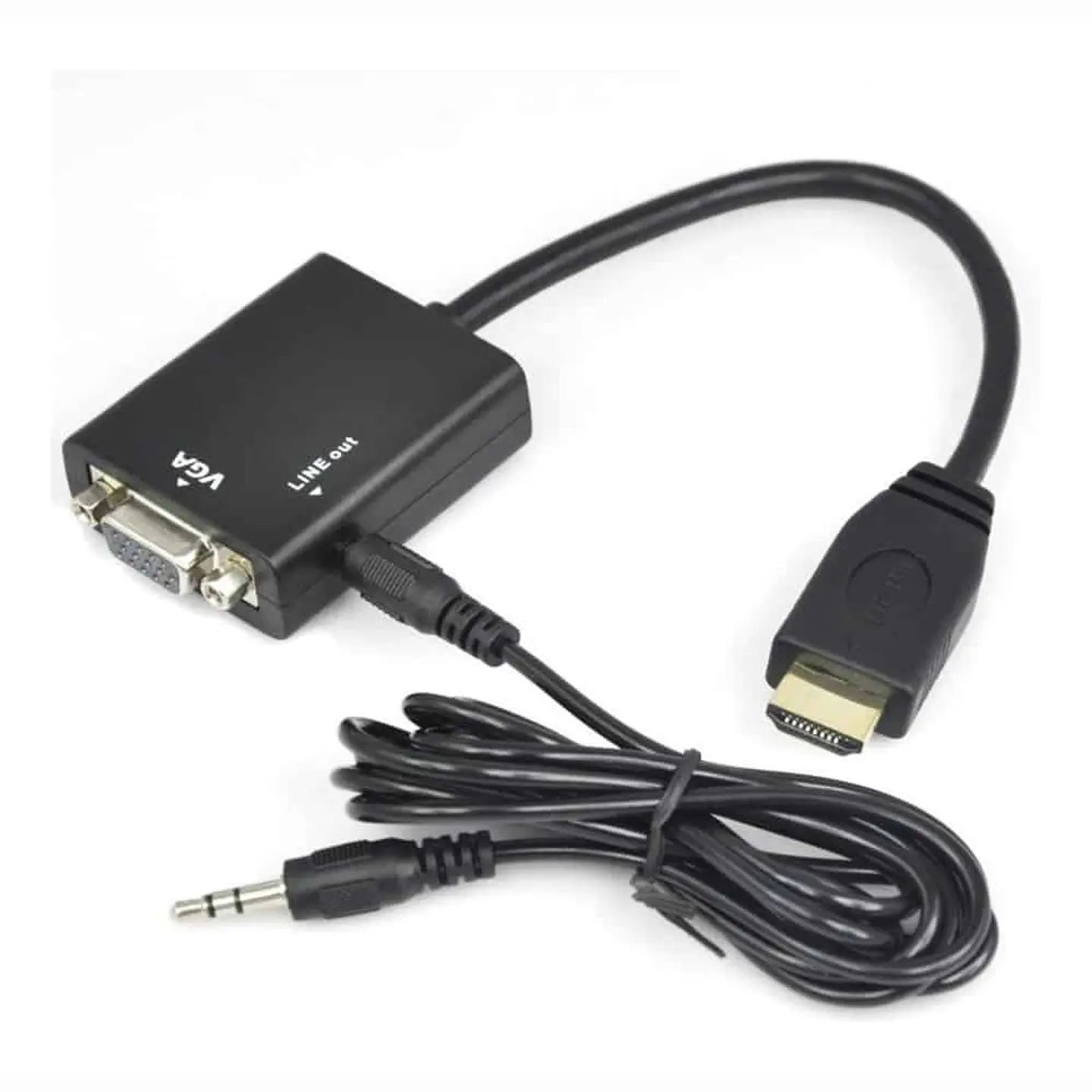 Conversor HDMI a VGA con salida de audio 1