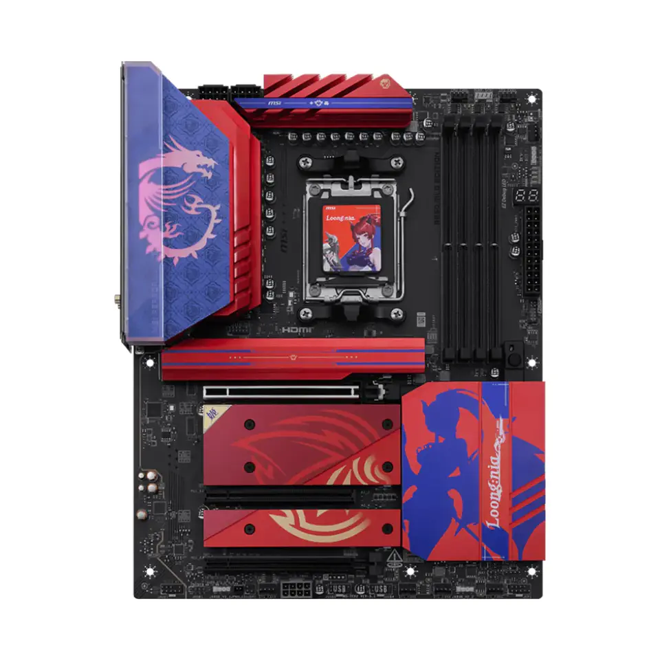 Placa Madre MSI B850 MLG EDITION DDR5 AM5, m.2, ATX 1
