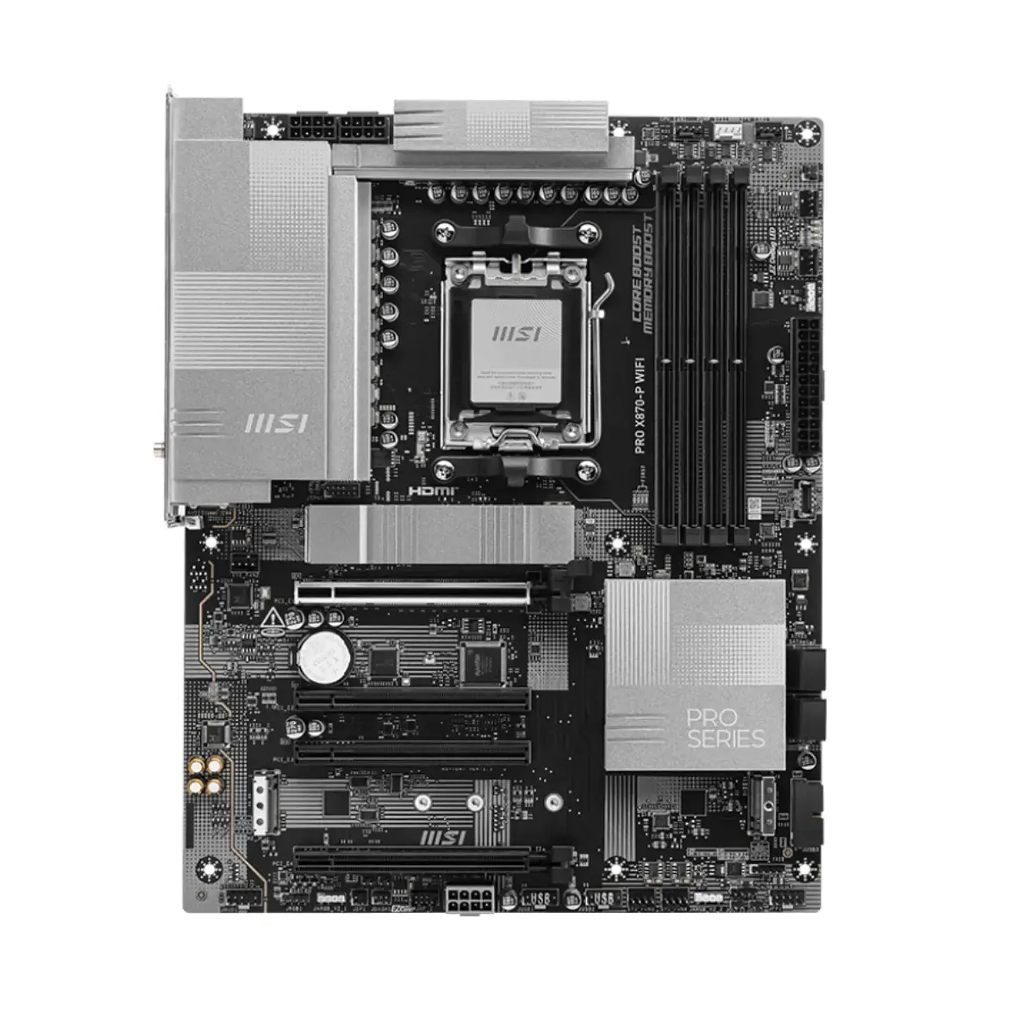 Placa Madre MSI PRO X870-P WIFI, AM5, DDR5, M.2, ATX 2