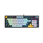 Teclado Gamer Mecánico Fantech Mk890V2 Atom96 SkyBlue Switch Blue - Miniatura 1