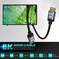 Cable Hdmi 2.1 Vanto 8k, 4k @120hz 48gbps Premium Oro 3mts - Miniatura 1