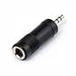 Adaptador 3.5mm macho a 6.5mm hembra Estereo - Miniatura 1