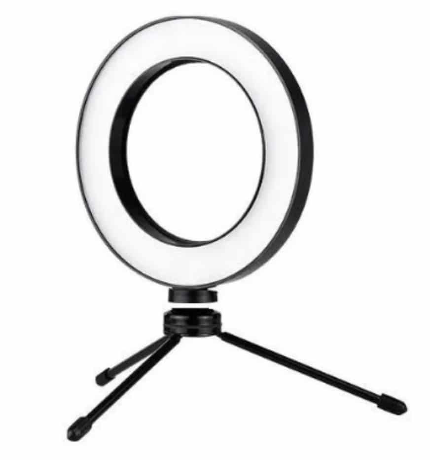 Aro De Luz Para Fotografía 26cm + Trípode Regulable