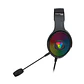 Audífonos Fantech HG22 Fusion Black, RGB Micrófono Desmontable 7.1 USB - Miniatura 1