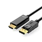 Cable Display Port a HDMI Ulink 4K, 2K @60Hz De 1.8mts - Miniatura 1