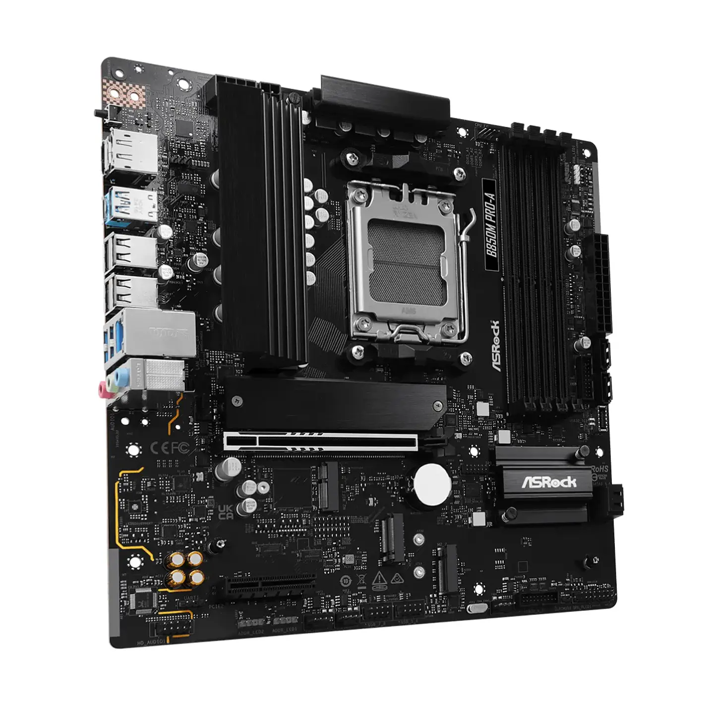 Placa Madre ASRock B850M Pro-A DDR5 AM5, M.2 mATX PciE-5 2