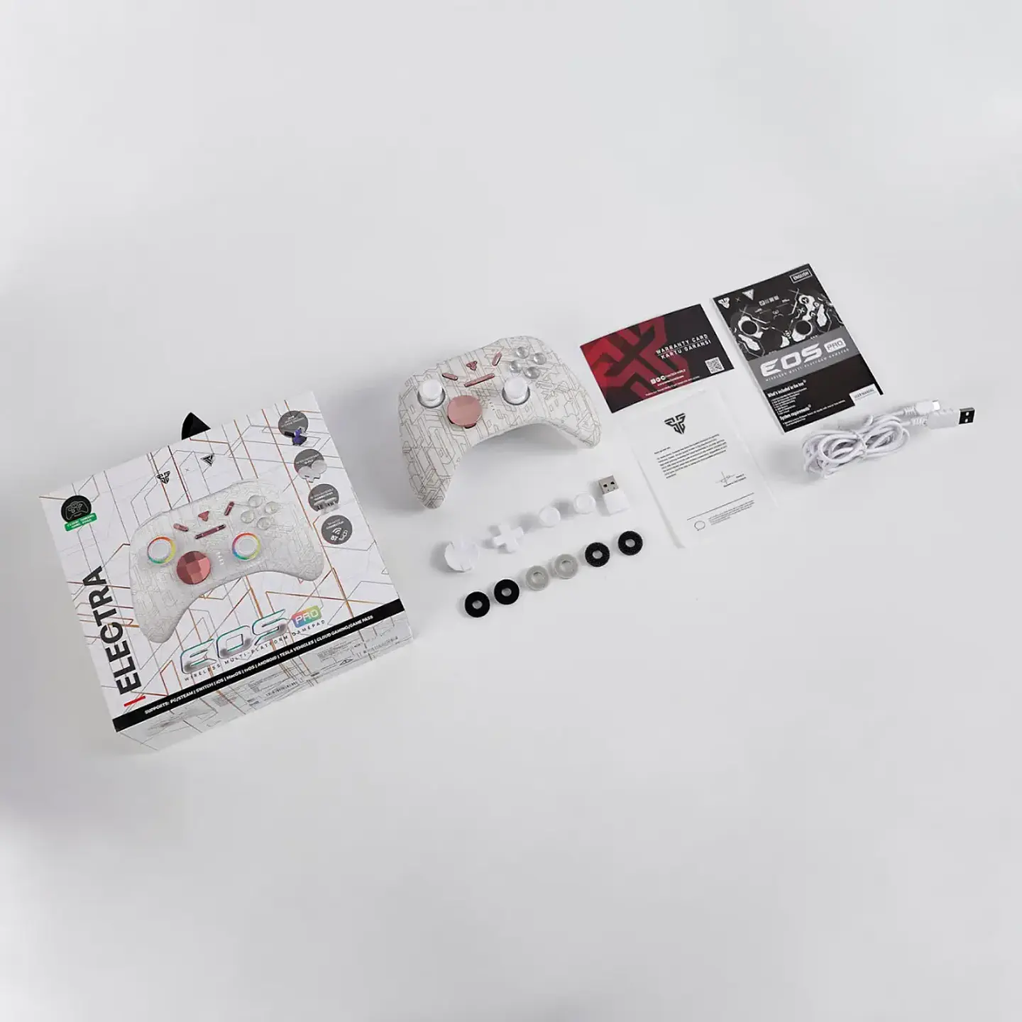 Control Joystick Fantech WGP15 EOS PRO ELECTRA Inalámbrico 5