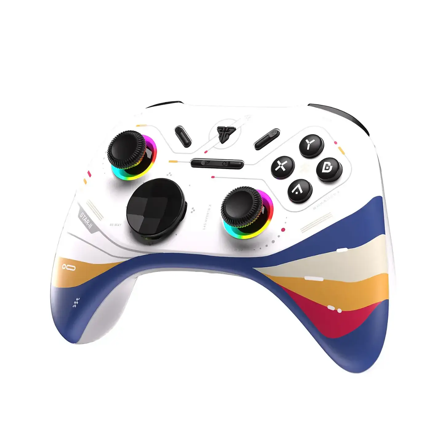 Control Joystick Fantech WGP15V2S EOS PRO II S STAR TWO White Inalámbrico 2