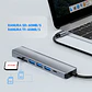 Adaptador Hub 7 En 1 Tipo C a Usb, HDMI, PD, SD/TF Para Win/Mac - Miniatura 4