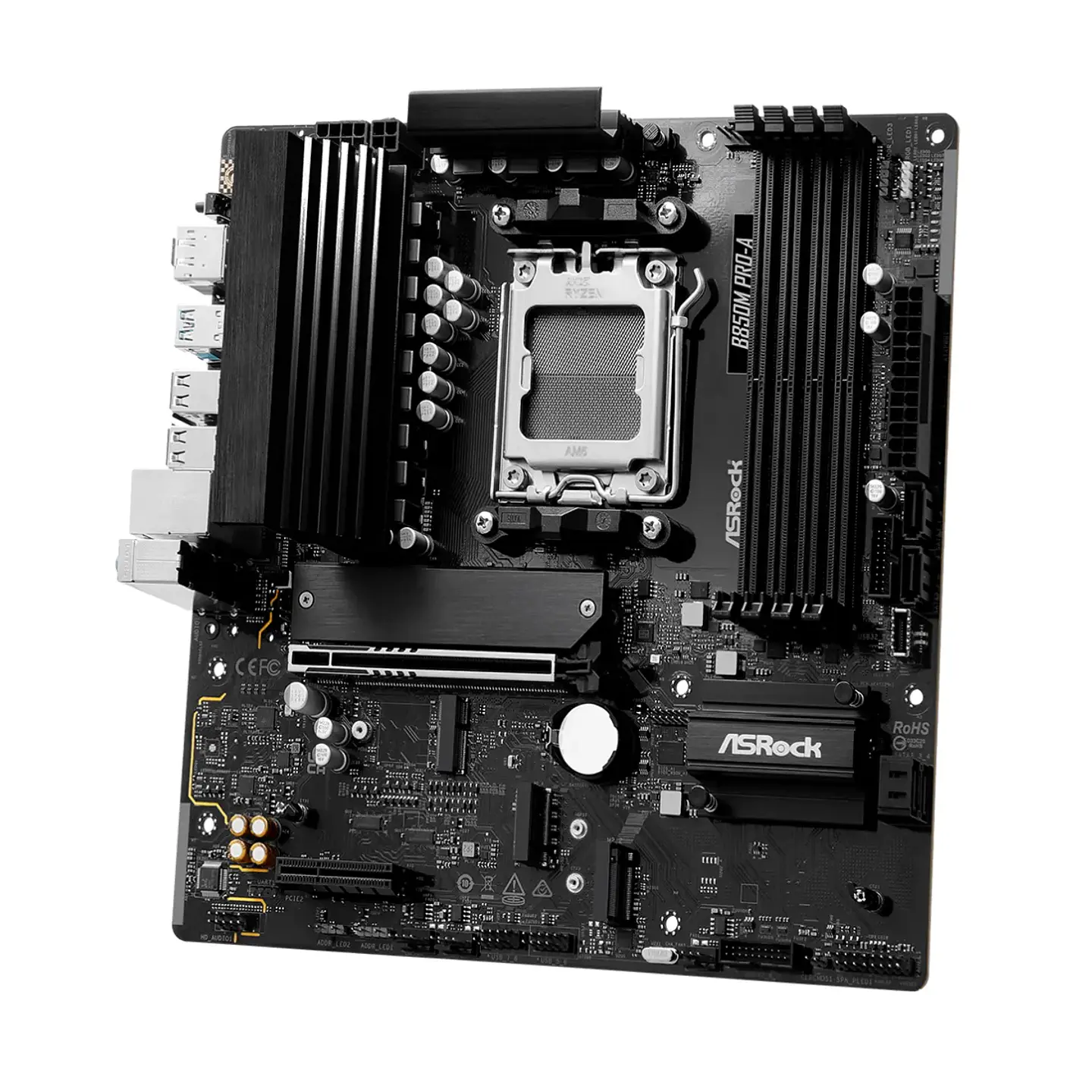 Placa Madre ASRock B850M Pro-A DDR5 AM5, M.2 mATX PciE-5 4