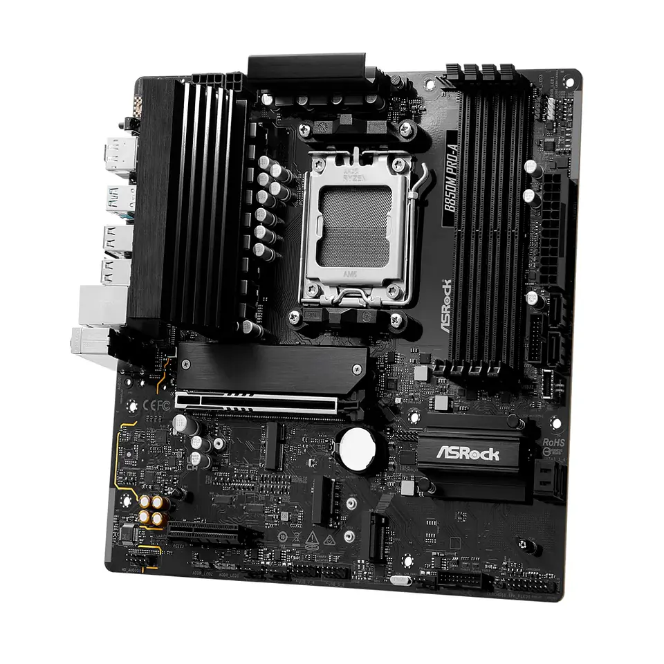 Placa Madre ASRock B850M Pro-A DDR5 AM5, M.2 mATX PciE-5 4