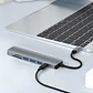Adaptador Hub 7 En 1 Tipo C a Usb, HDMI, PD, SD/TF Para Win/Mac - Miniatura 5
