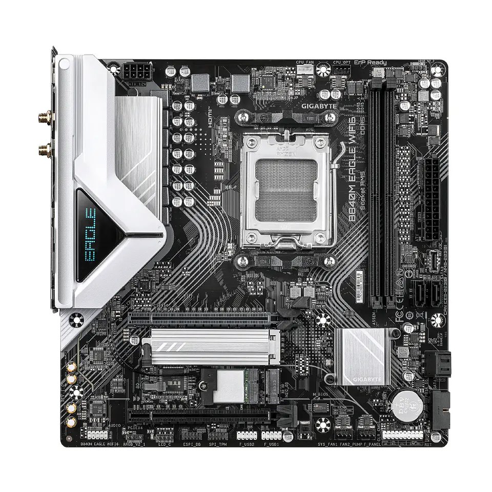 Placa Madre Gigabyte B840M Eagle WIFI6, AM5, DDR5, mATX 2