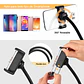 Kit 2 En 1 Aro Luz Fotografias Led Selfie Soporte Tik Tok - Miniatura 5