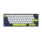 Teclado Gamer Mecánico Fantech Mk874V2 Atom63 Mori White Switch Red - Miniatura 1