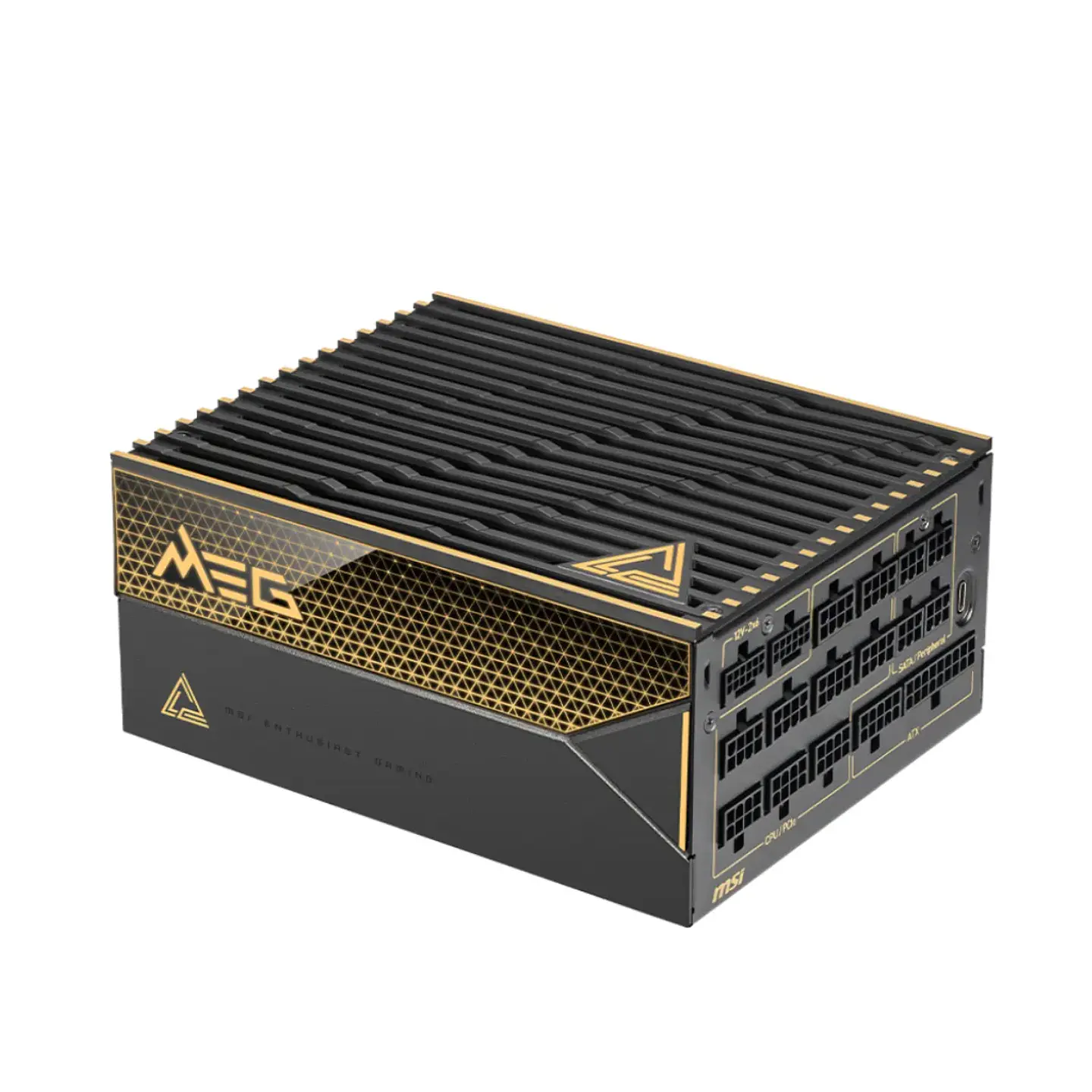 Fuente de Poder MSI MEG Ai1600T 1600W, Modular 80+ Titanium 2