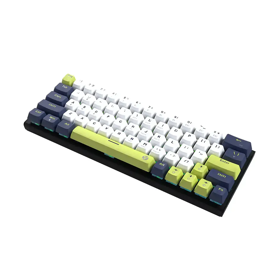 Teclado Gamer Mecánico Fantech Mk874V2 Atom63 Mori White Switch Red 2
