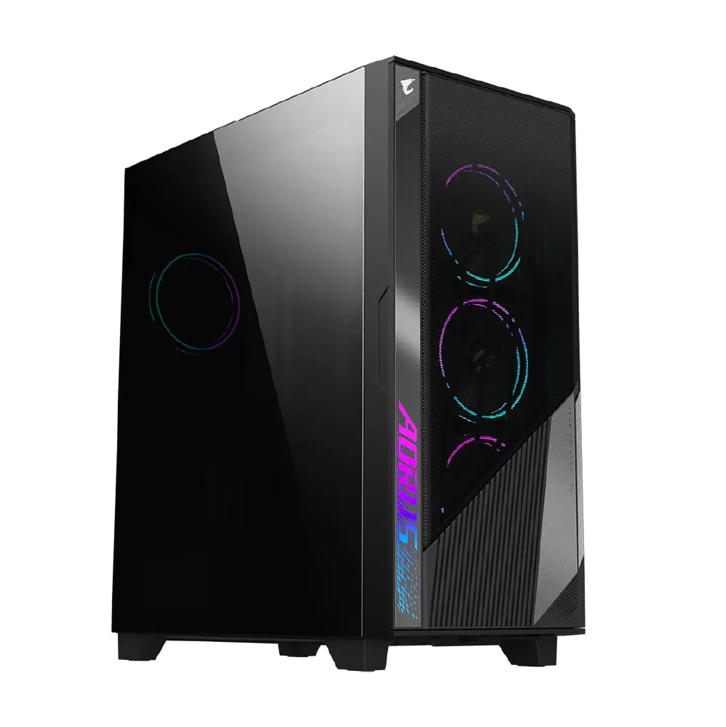 Gabinete Gamer Aorus EATX C500 Glass, Usb 3.1 Vidrio Templado, 4Fan 1