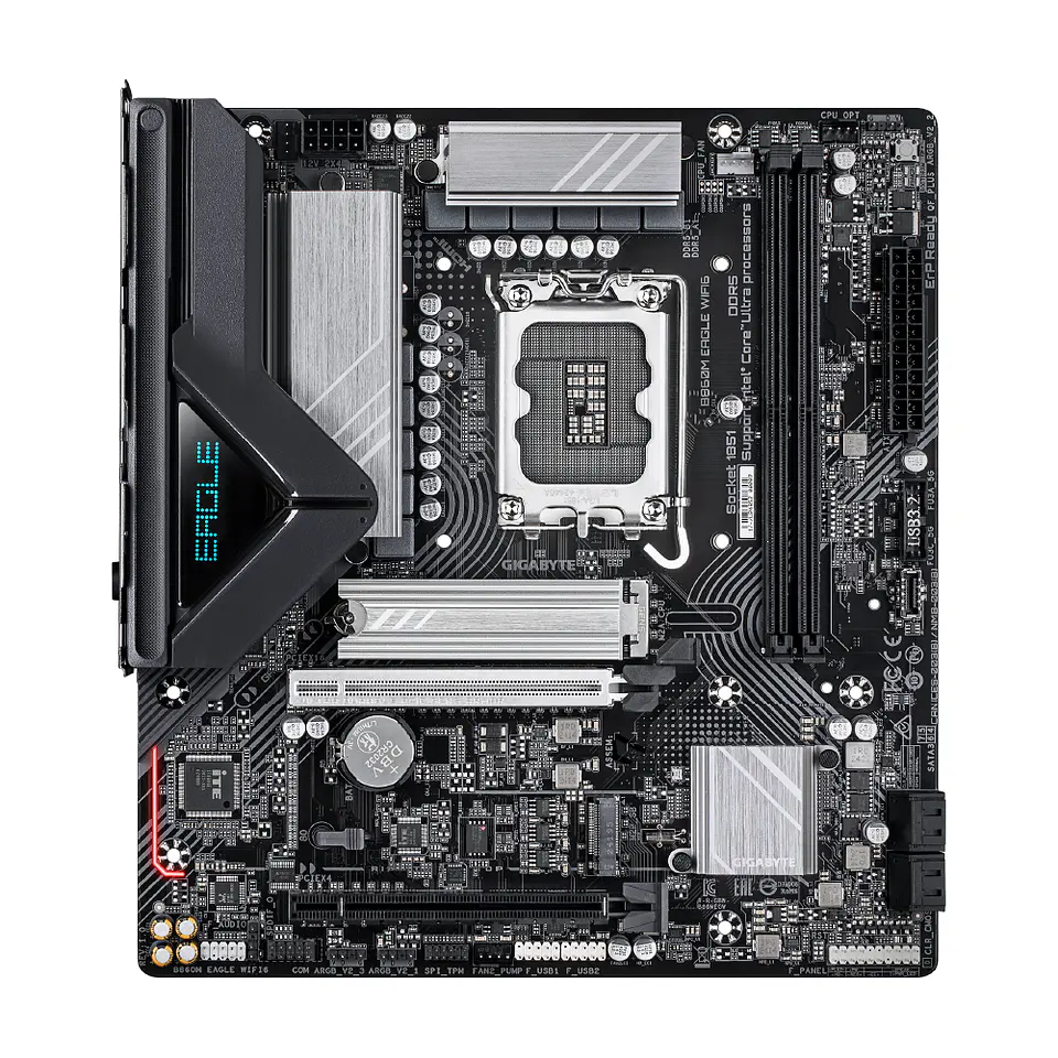 Placa Madre Gigabyte B860M Eagle WIFI6, Intel LGA1851 DDR5, mATX 2