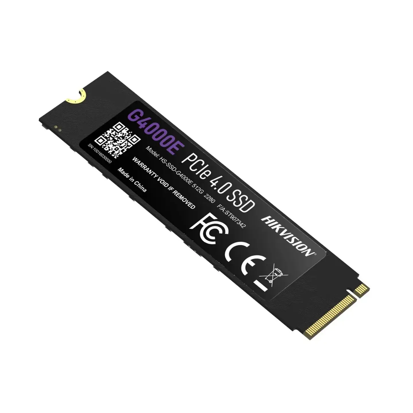Unidad SSD Hikvision G4000E 512GB, M.2, 5000MB/s, PciE-4 3