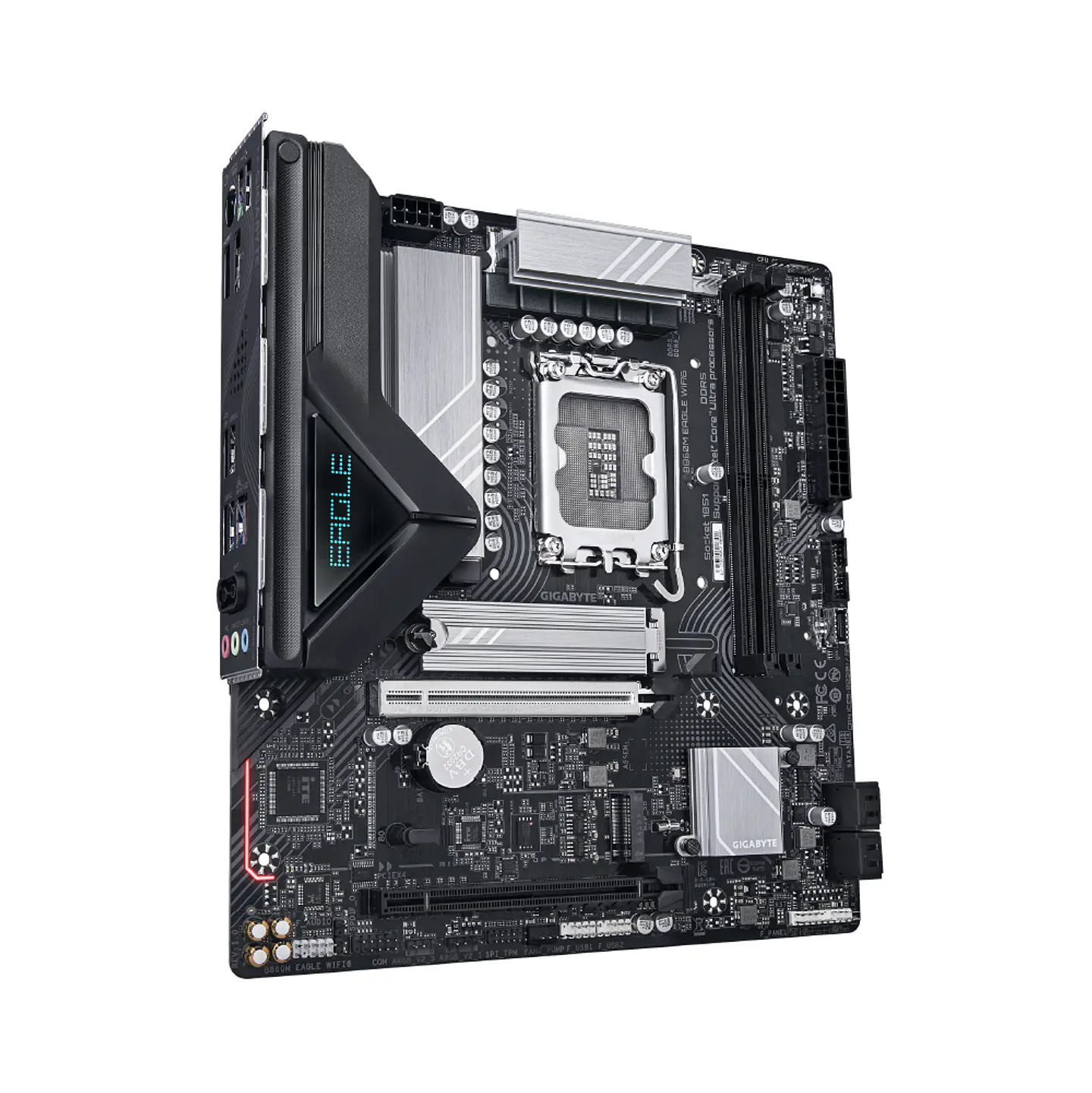Placa Madre Gigabyte B860M Eagle WIFI6, Intel LGA1851 DDR5, mATX 3