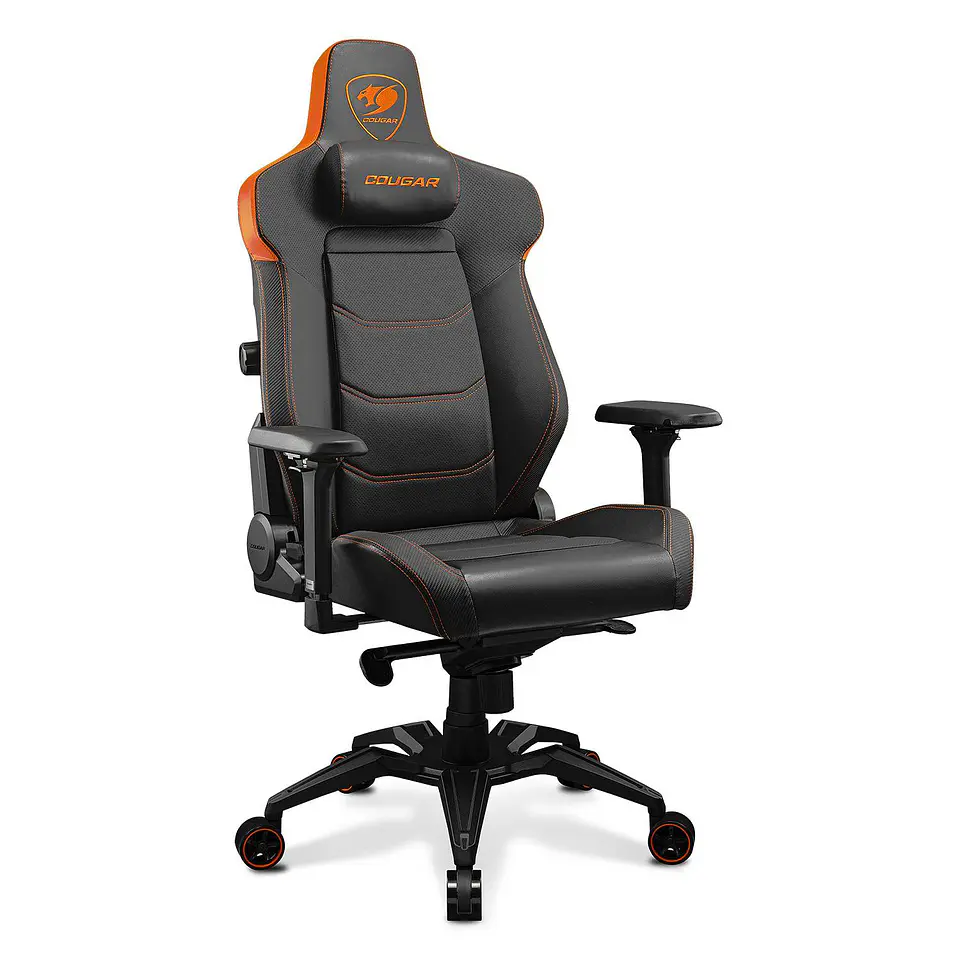 Silla Gamer Cougar Armor Evo, Brazos 4D, Soporte lumbar 4 Vías, 180° 4