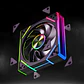 Ventilador Gabinete Kronos Prism 8Pro ARGB 120mm SATA BK (Madre) - Miniatura 3