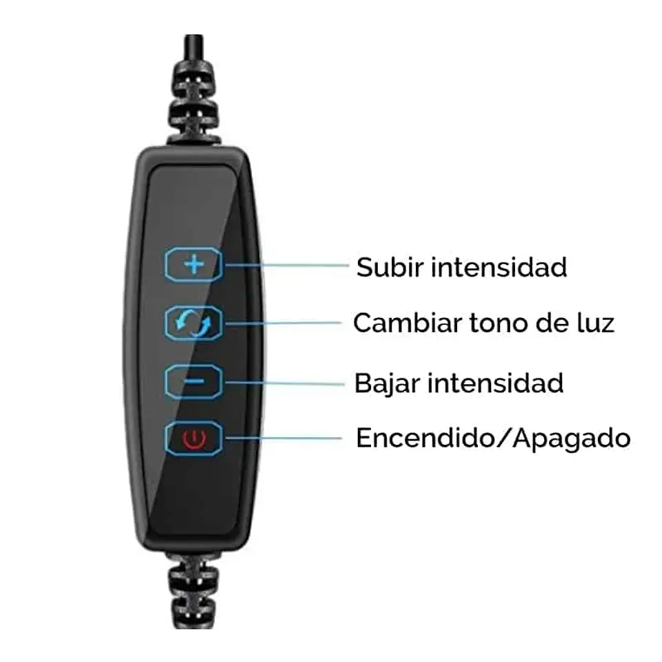 Pack Aro Iluminación 3 en 1, 3 Tipos De Luz /selfie 2
