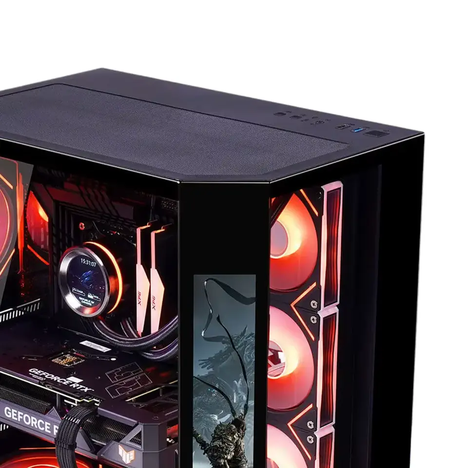 Gabinete Gamer Kronos Dreamer Plus Pantalla Led Vidrio Templado ATX 3