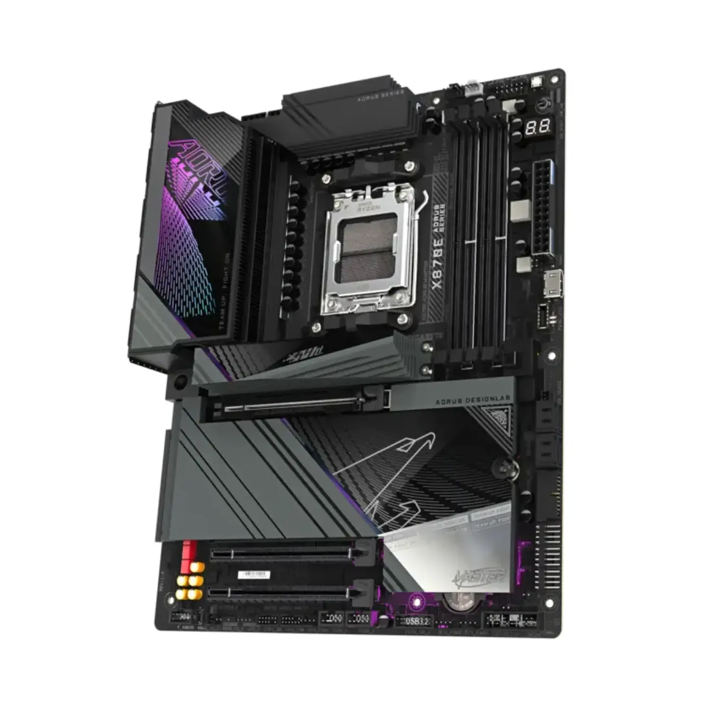 Placa Madre Aorus X870E Master AM5 DDR5 M.2 PciE-5 ATX 3