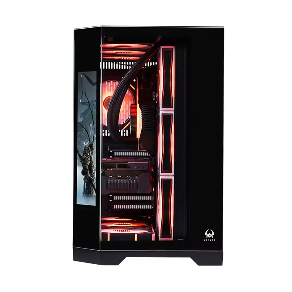 Gabinete Gamer Kronos Dreamer Plus Pantalla Led Vidrio Templado ATX 4