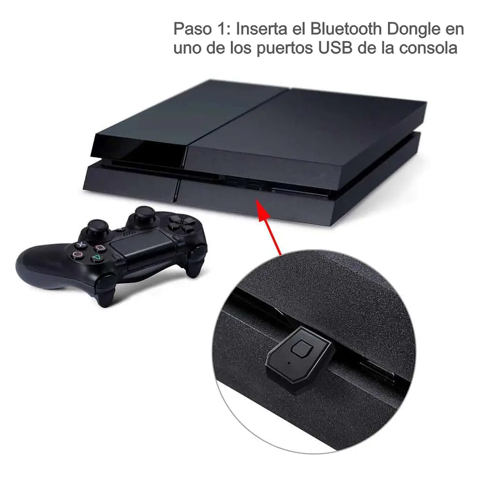 Adaptador Bluetooth PS4 Adaptador USB 4.0 PS4 3