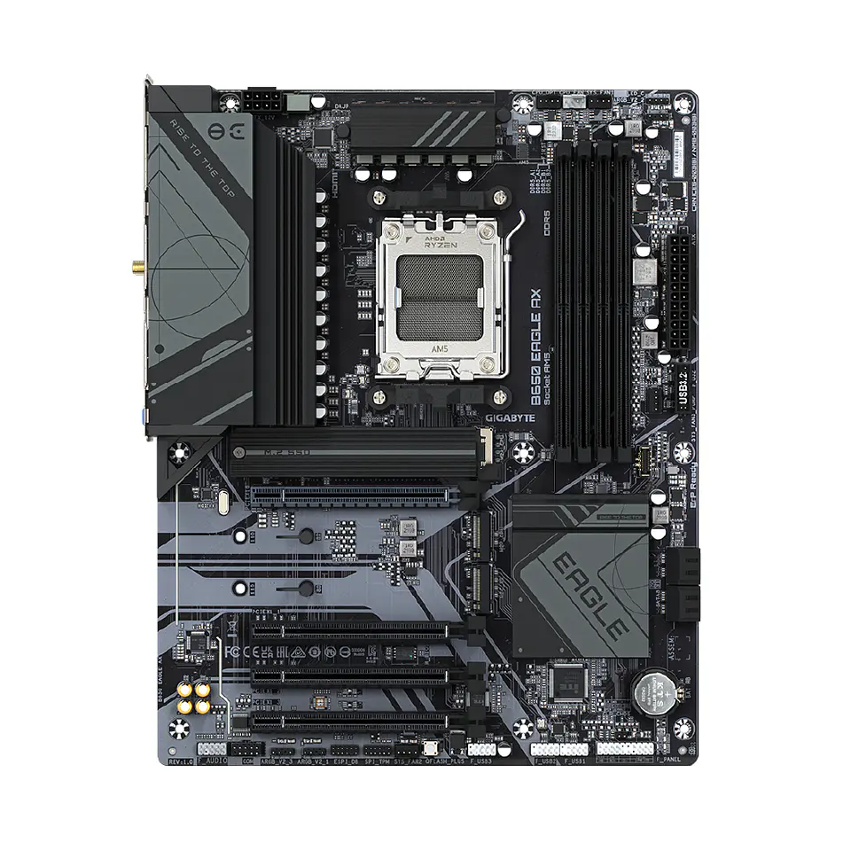 Placa Madre Gigabyte B650 EAGLE AX, AM5 DDR5, ATX, Dual channel 2