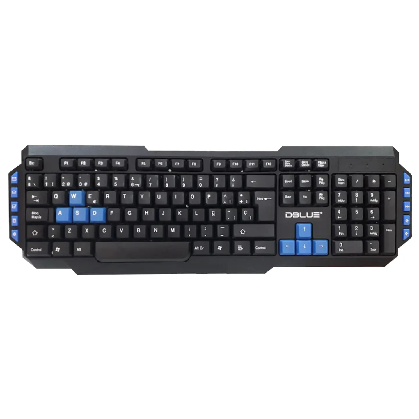 Teclado Multimedia Usb Black Dblue 1