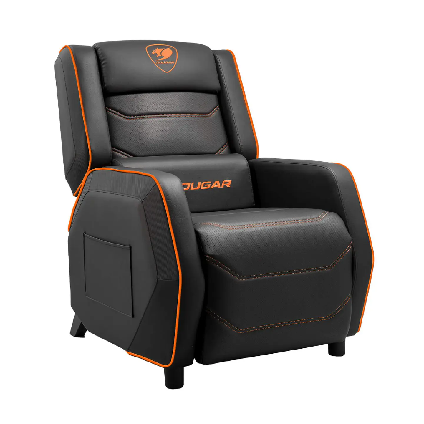 Sillón Sofá Gamer Cougar Ranger S, Cuero PVC premium, Ajustable 1