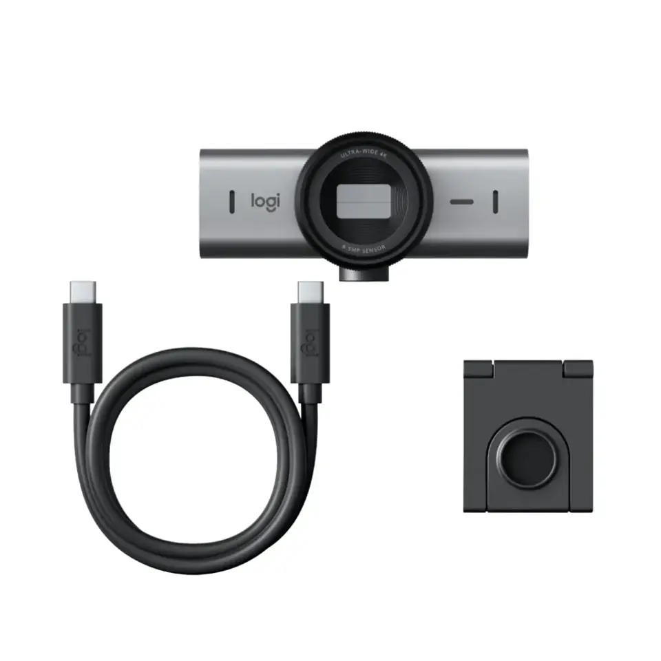 Webcam Cámara Web Logitech MX BRIO 4K Ultra HD w/ Built-in Mic Graphit 5