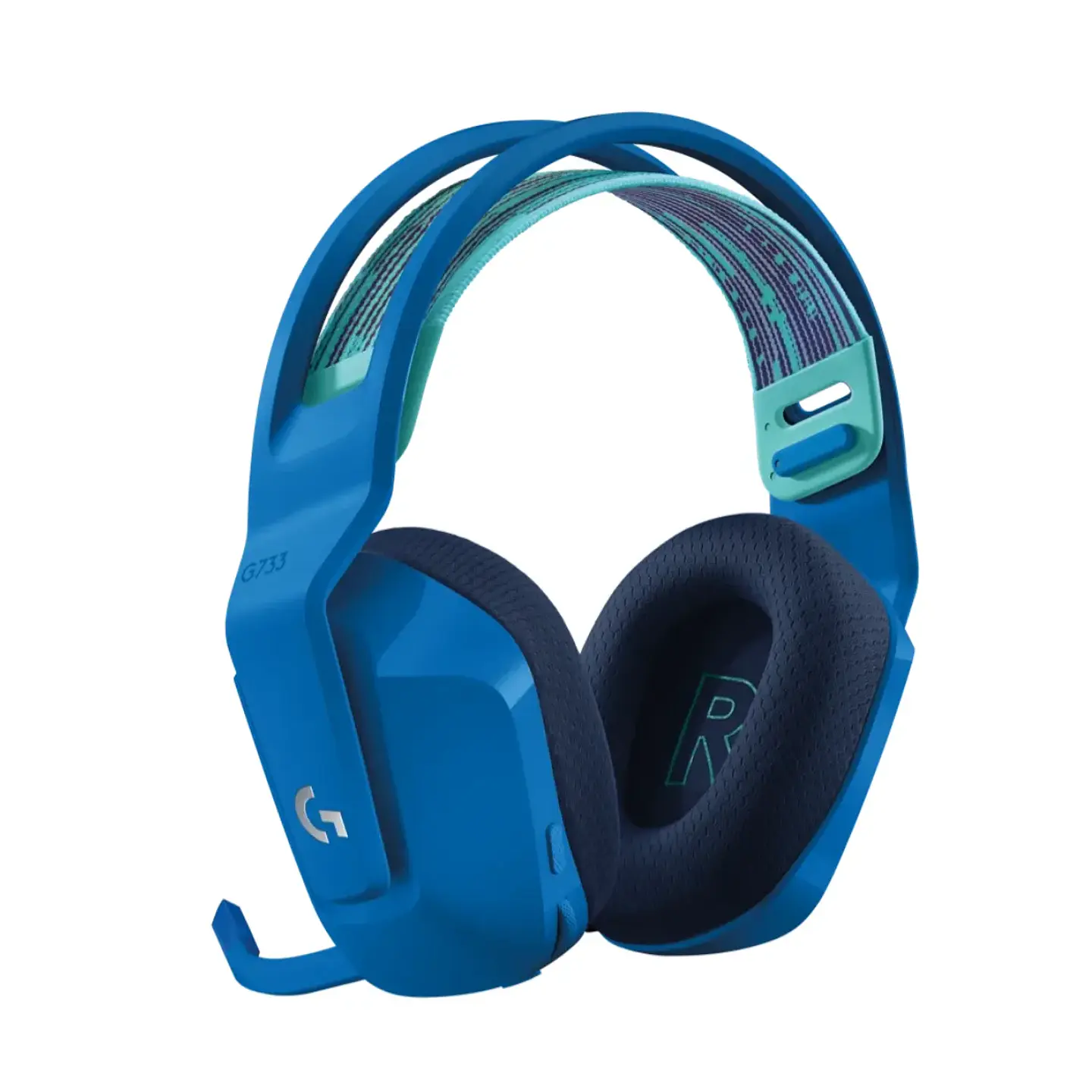 Audífonos Gamer Logitech G733 LIGHTSPEED Inalámbrico RGB Mic Blue 2