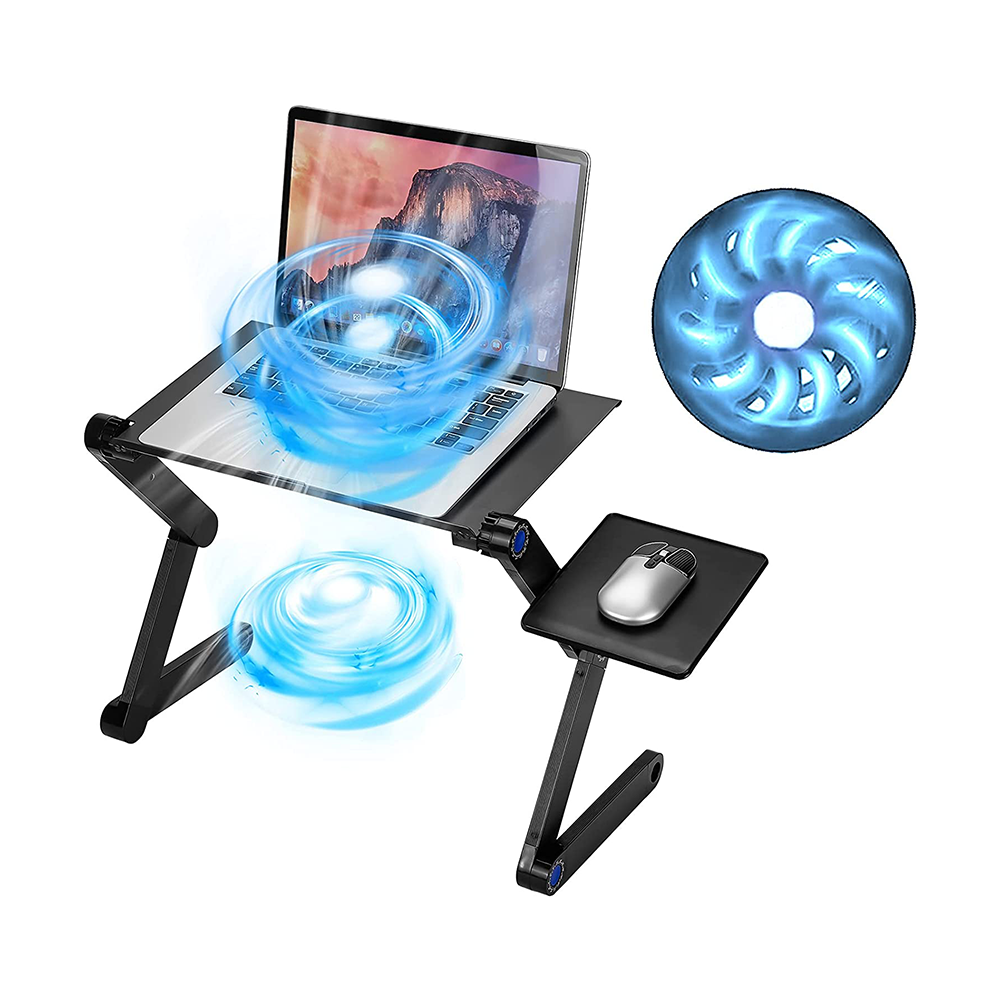 Mesa Laptop Ventilador Notebook Soporte Macbook Fan Cooler