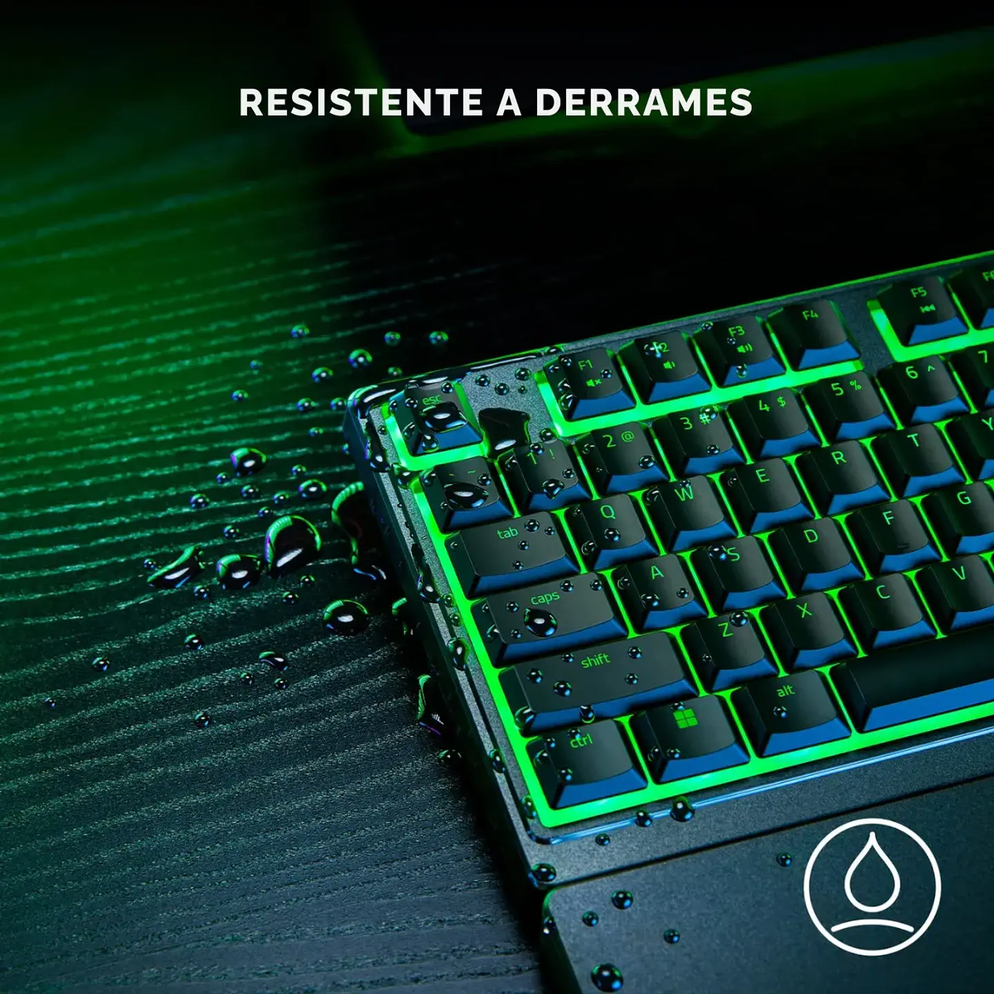 Teclado Gamer Razer Ornata V3 X Silencioso Ergonómico 100%  Español 3