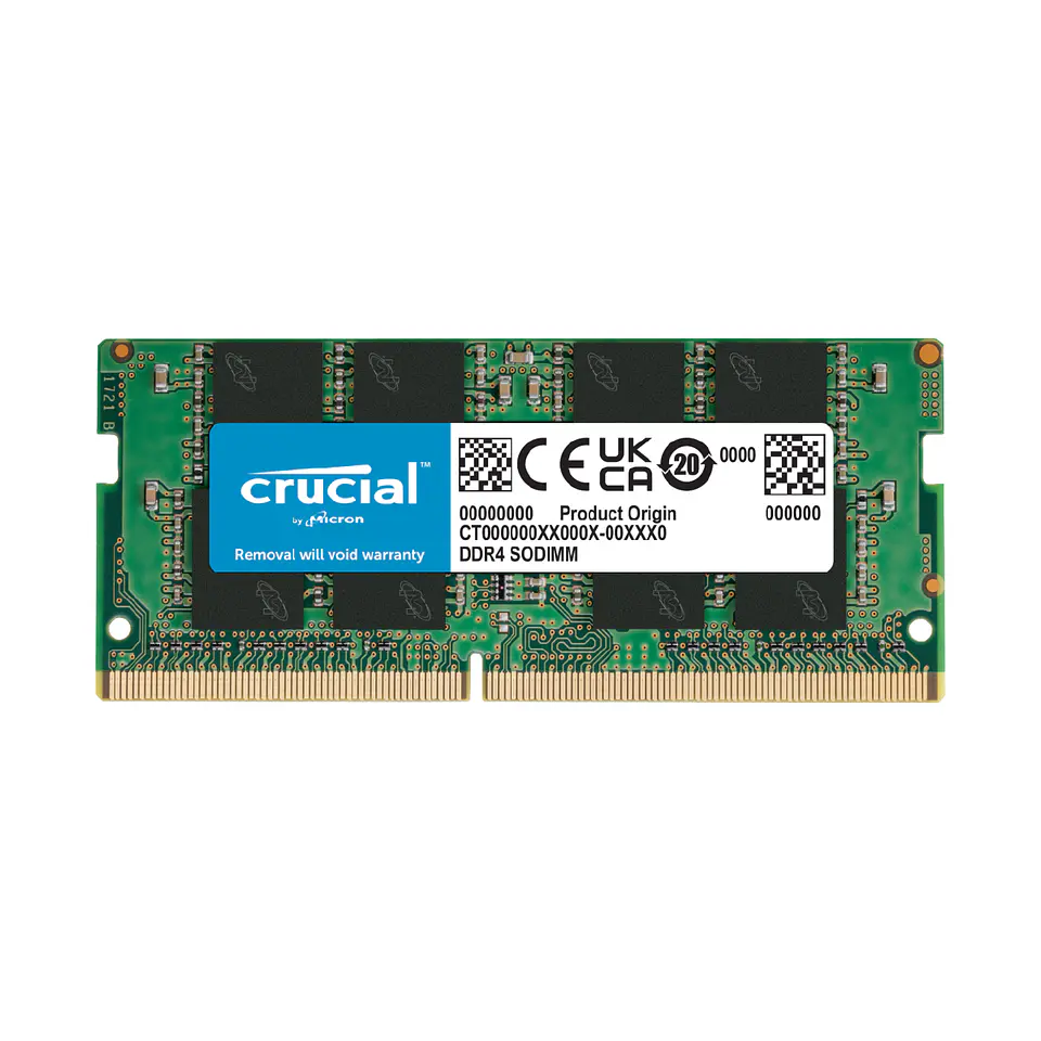Memoria Ram Crucial 16GB DDR4 3200Mhz SODIMM Notebook 1