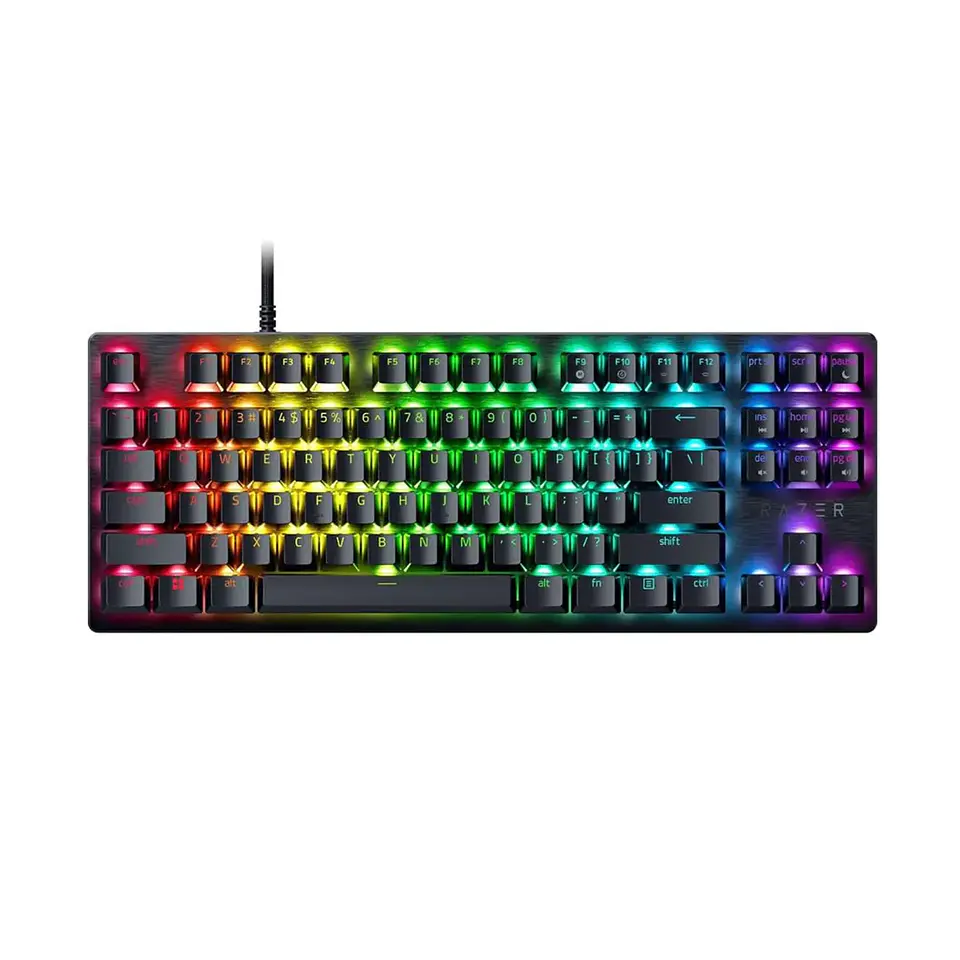 Teclado Gamer Mecánico Razer Huntsman V3 X Tenkeyless 80% RGB USB 1